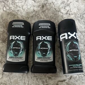 AXE Apollo Black Deodorant Trio for Men